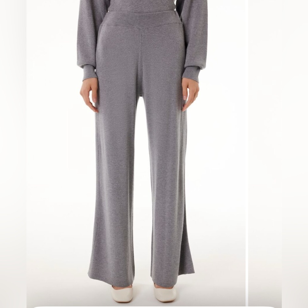 Forever 21 Barneys New York Sweater-Knit Pants Gray Medium NWT!